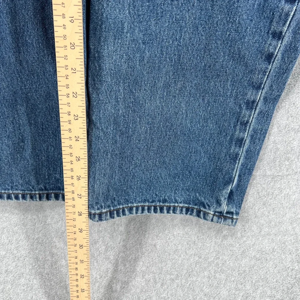Brooks Brothers 346 Mens Straight Leg Jeans Blue Medium Wash 38x30 100% Cotton